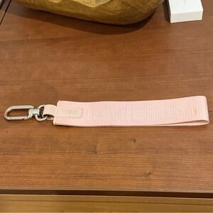 Lululemon Pink Keychain